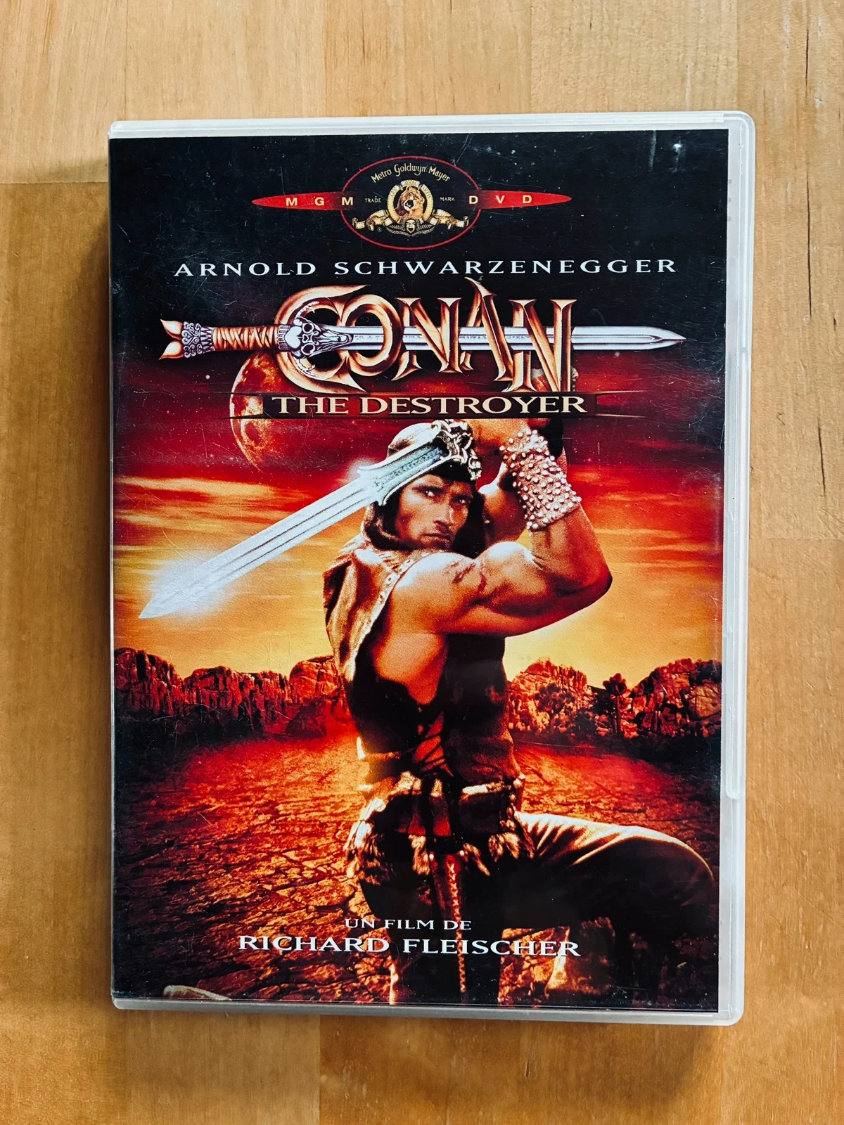 DVD Conan le destructeur Arnold Schwarzenegger.